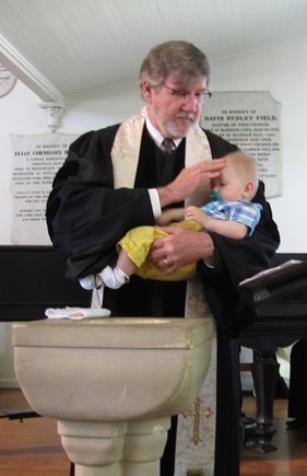 Jake's baptism